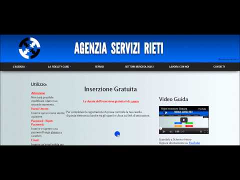 Video Guida Inserzione Gratuita