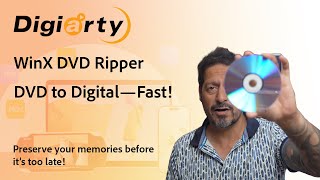 WinX DVD Riper - DVD to Digital - Fast | Preserve your memories before it's too late!