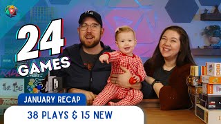 Games we Played in January | Monthly Board Game Recap