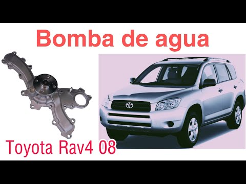 COMO CAMBIAR BOMBA DE AGUA TOYOTA RAV4/SIENNA/AVALON/CAMRY/VENZA/HIGHLANDER/HYBRID/3.5L 2006-2012