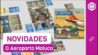 JOGO DE TABULEIRO AIRPORT RUSH - Editora Vem pra Mesa Jogos