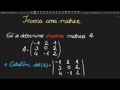 Inverse of a 3rd order 2nd order matrix 11th grade Exercises Formula (Learn Math Easily)