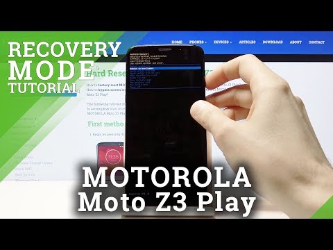 How to Enter Recovery Mode in MOTOROLA Moto Z3 Play – Use Recovery Mode