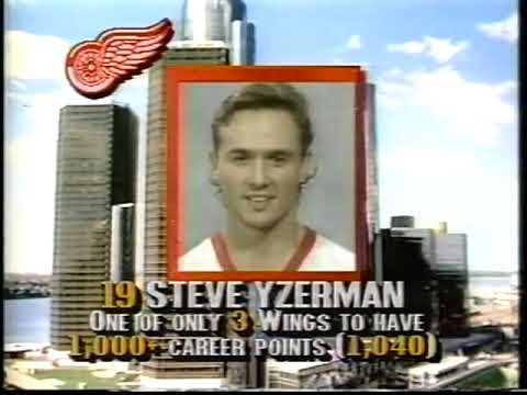 NHL REGULAR SEASON 1993-94 - Detroit Red Wings @ Dallas Stars