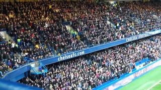 Crystal Palace fans "We Love You" chant at Chelsea