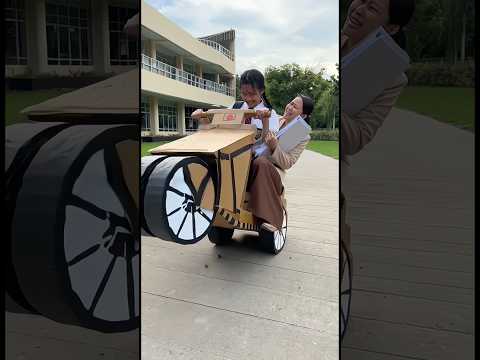 ไปส่งครู...ยกล้อไปเลยยย #ดีไซน์คิดส์ทีวี