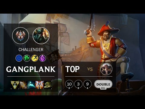 Gangplank Top vs Sett - EUW Challenger Patch 10.6