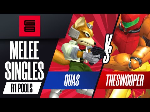 CG TheSWOOPER vs. Quas - Melee Singles R1 Pools - Genesis 8