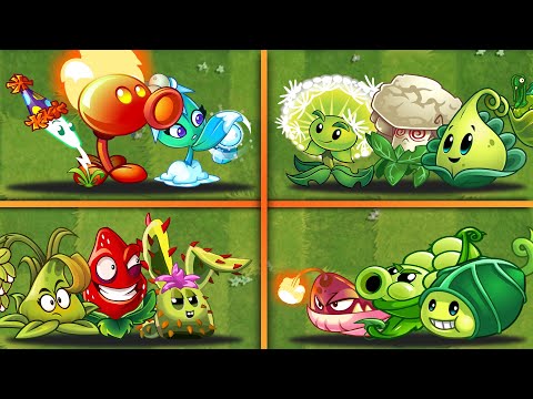 PvZ 2 | Random 4 Team Plants Battles - Who's Will Win? - Team Plants vs Team Plants