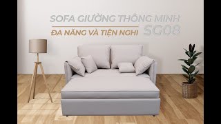 Review Sofa Giường Thông Minh Adora SG08
