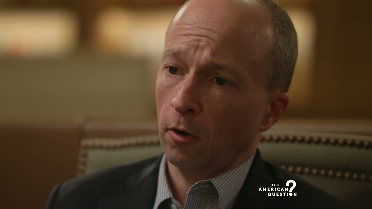 "Everybody in the US sees themselves as a Democrat or Republican," from The American Question (2024)