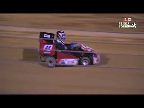 May 28 at TWW Cairns Speedway - Dirt Karts Heat 3