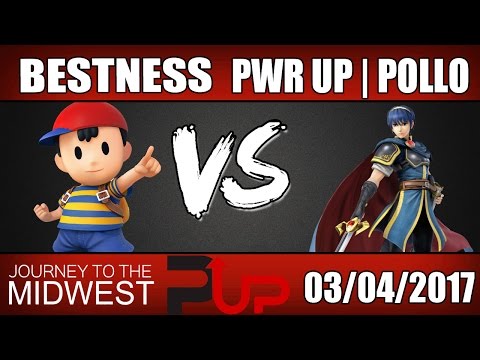 BestNess (Ness) vs Power Up | Pollo (Marth) Winners Round 1 - Journey To the Midwest