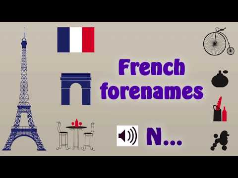 Pronounce French forenames beginning with N