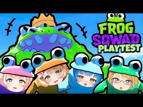 【FROG SQWAD】frog action!【Poko Rakun】