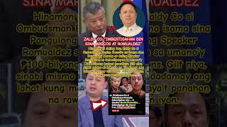 Download lagu ZALDY CO: “IMBESTIGAHAN DIN SINA MARCOS AT ROMUALDEZ”🫣😬😬 mp3