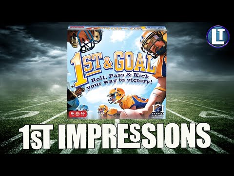 1st and Goal First Impressions / Board Game REVIEW