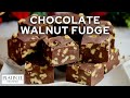Chocolate Walnut Fudge Walnut Fudge Holiday Favourites