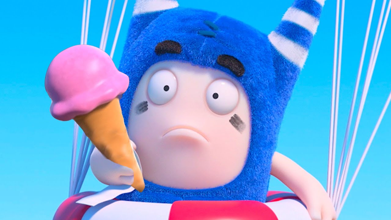 Watch video NEW Ice Cream Cone Battle! 🍦Oddbods Full Episode 🍦 Funny Cartoons for Kids Now NEW Ice Cream Cone Battle! 🍦Oddbods Full Episode 🍦 Funny Cartoons for Kids