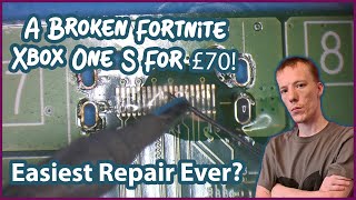 I Bought A Broken Fortnite Xbox One S From Cash Converters For £70. Was This The Easiest Fix Ever?