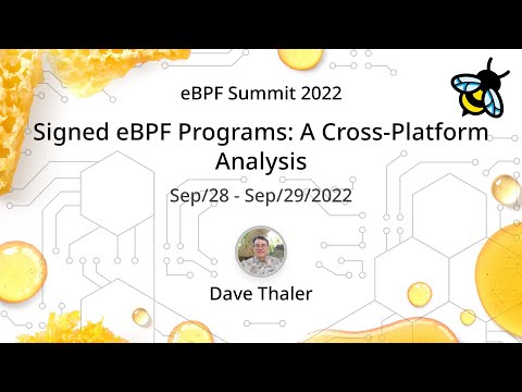 Signed eBPF Programs: A Cross-Platform Analysis - Dave Thaler