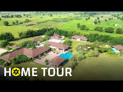 A Sprawling House With Multiple Courtyards (Home Tour).