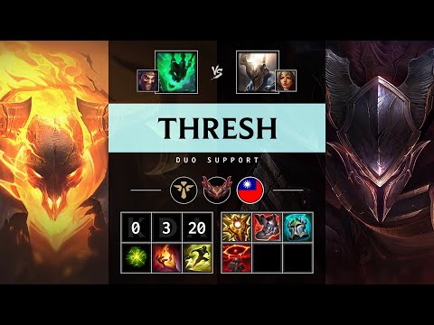 Thresh Support vs Pantheon - TW Grandmaster Patch 25.13