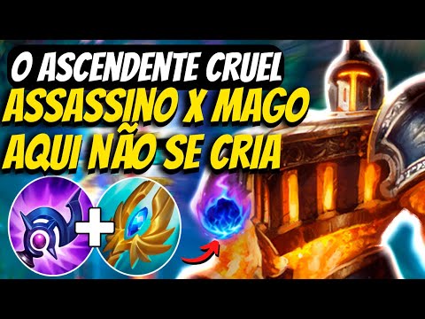 COMO GANHAR DE UM ASSASSINO JOGANDO DE MAGO NO MID | XERATH vs FIZZ | MID | LEAGUE OF LEGENDS