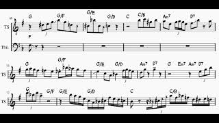 Groovin' - JJ Johnson and Hank Mobley Solo Transcription