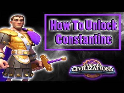 Rise of Civilizations: HOW TO UNLOCK CONSTANTINE + SALADIN