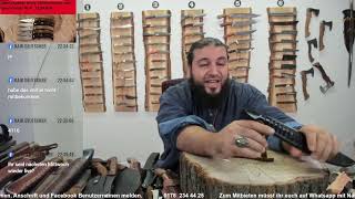 LIVE Auktionen von Messern und Verlosung mit Sofortgewinn Live Auktion Schneidewerkzeuge Jagdmess…
