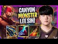 CANYON IS A MONSTER WITH LEE SIN! - GEN Canyon Plays Lee Sin JUNGLE vs Nunu! | Season 2024