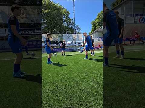 Stukje warming-up beide teams ⚽️| #football #voetbal #warmingup #shorts #shortsvideo #fyp #fypage.