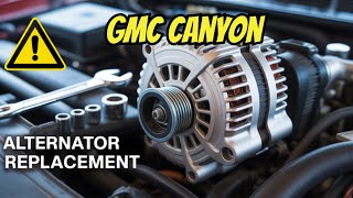 VERY SIMPLE!! GMC Canyon Alternator Replacement to SAVE MONEY!!