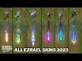All Ezreal Skins 2023 Comparison Wildrift
