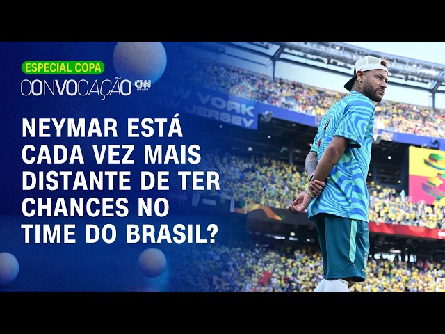 NEYMAR TEM CHANCE NA COPA? Debate vê camisa 10 distante dos 90 minutos na Seleção | Convocação CNN