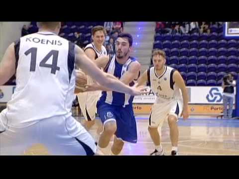 Basquetebol: FC Porto-ZZ Leiden, 77-51 (Taça da Europa da FIBA, 2.ªj, 05/11/15)