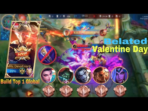 Unstoppable Natan Midlane! | Road to Immortal | Secret Natan Best Build 2024 | MLBB