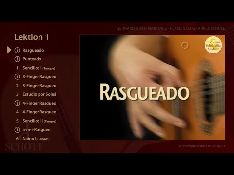 Lektion 1: Rasgueado - Flamencogitarre lernen