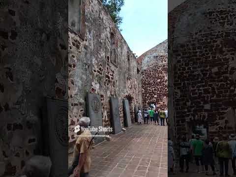Malaysia Travel - Melaka- St Paul Hill