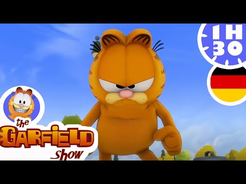 😾 Garfield hat ein Problem mit diesem neuen Geheimagenten 🕵️ - Garfield Episoden Compilation