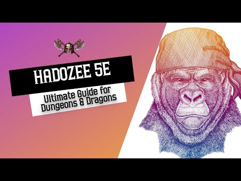 Hadozee 5e - Ultimate Guide for Dungeons and Dragons