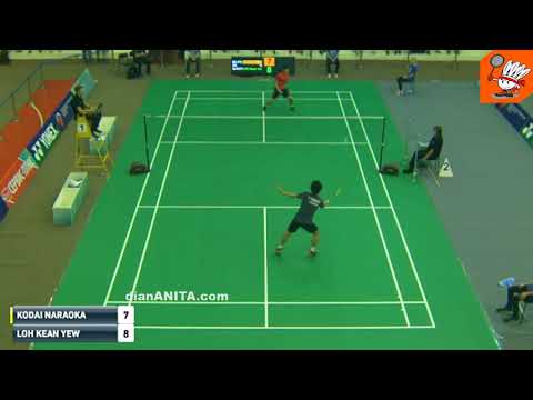 Naraoka Kodai 奈良岡功大 vs Loh Kean Yew - Russia Open 2019 semi-final