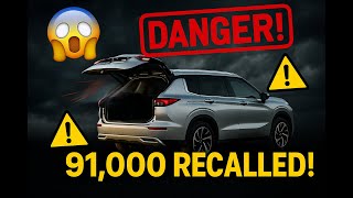 Mitsubishi Just Issued a MAJOR Recall — Check Your SUV NOW