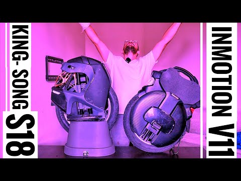 InMotion V11 vs King-Song S18