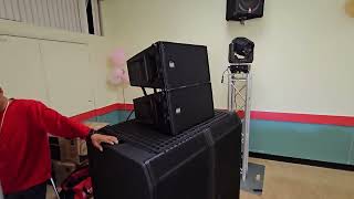 Video thumbnail for Rcf hdl 10 probandolas en  su primer  evento by DJ RIGO