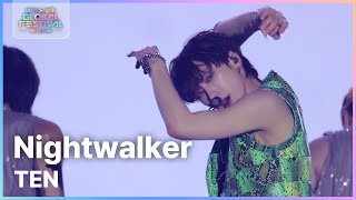 Download lagu Nightwalker - TEN (텐) [뮤직뱅크 글로벌페스티벌 IN JAPAN] | KBS 241219 방송 mp3