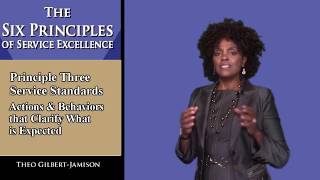 Service Standards - The Six Principles of Service Excellence - Princip