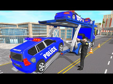 OffRoad Police Transport Truck Driving Games - Android gameplay HD