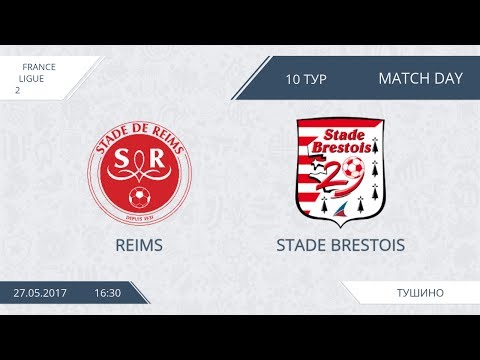 AFL17. France. Ligue 2. Day 10. Reims - Stade Brestois